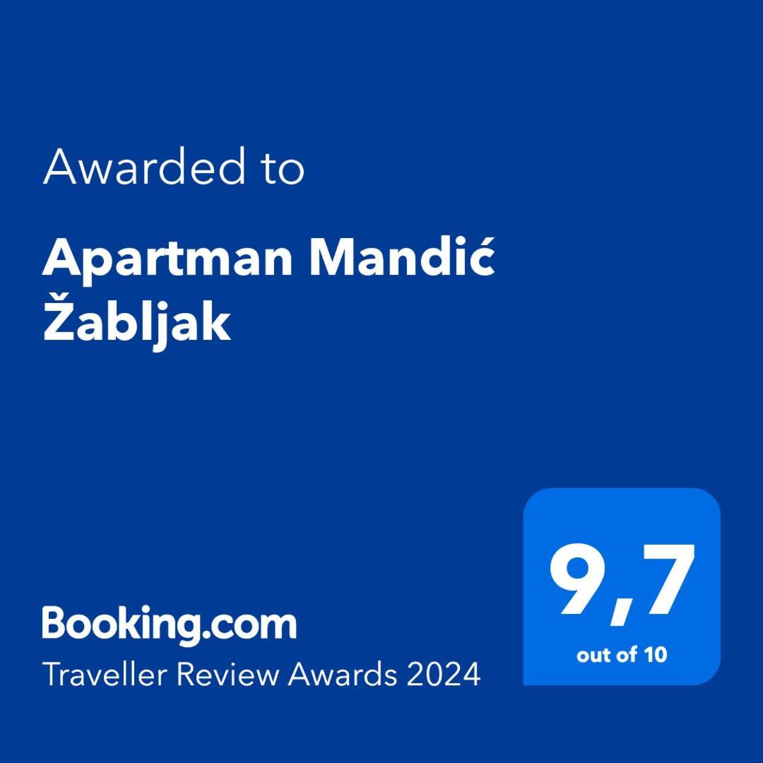 Apartman Mandic Zabljak Exterior foto
